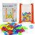 Cross-Border Russian Block Toy Children's 3D 3D Puzzle Model Early Education Puzzle Exercise Thinking Desktop Game