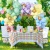 Cross-Border Amazon Color Macaron Balloon Combo Set Children's Birthday Balloon Party Decoration Balloon Scene