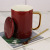 Solid Color Golden Edge Mug Coffee Cup [Manufacturer Can Set Logo] Gift Office Household Milk Ceramic Cup