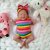 18-Inch Closed Eyes Smiling Face Simulation Baby Doll Full Body Soft Vinyl Reborn Doll Kids Holiday Gift