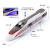 One Piece Dropshipping Children's Simulation Track Model Alloy Train Boy Toy High-Speed Train Fuxing High-Speed Train