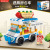 Lele Brothers Street View Snack Street Compatible with Lego Building Blocks Small Boxed Children Educational Assembly Toy Girl Gift