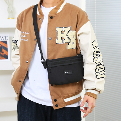  Bag Student Men's Shoulder Bag Women's Bag New Nylon Messenger Bag Large Capacity Japanese Style Harajuku Style Leisure