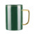 Solid Color Golden Edge Mug Coffee Cup [Manufacturer Can Set Logo] Gift Office Household Milk Ceramic Cup