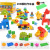 Jule Baby Compatible with Lego Building Blocks Animal Assembly Large Particle Puzzle Early Childhood Education Toys Creative