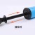 Tire Pump Balloon Hand Push Manual Air Cylinder Durable Blowing Balloons Tool Lightweight Portable Air Pump Gray Cleaning Cylinder
