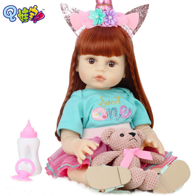 New 53cm Reborn Doll Multi-Functional Simulated Doll Children Doll Toy Simulation Vinyl Figurine in Stock