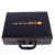 Customized Black Fuli Group Delivery Box High Quality A4 Contract Real Estate Delivery Box Leather