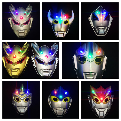 cartoon anime superman mask ultraman cerro mask stall scenic spot temple fair supply halloween fancy dress ball