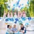 Cross-Border Amazon Blue Balloon Combo Set Children's Birthday Party Scene Layout Decorative Balloon Latex