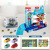 Children Dinosaur Panshan Highway City Combination Rail Car Entrance Adventure Parking Building Educational Toy Boy