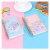 Spot Student Creativity PVC Transparent Ins Style Cute Cartoon Coil Notebook Portable Loose-Leaf Notebook Pack Wholesale