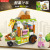 Lele Brothers Street View Snack Street Compatible with Lego Building Blocks Small Boxed Children Educational Assembly Toy Girl Gift