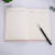 College Students' Reading and Learning Schedule Thickened Notebook Business Work Carry-on Leather Surface Notepad Diary