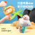 New Children's Outdoor Water Fight Double Nozzle Cartoon Fat Chicken Duck Water Spray Gun Interactive Water Toy