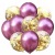 Cross-Border Flashing Sequins Rubber Balloons Halloween Party Decoration Set Wedding Banquet Scene Arrangement Balloon