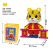 M Cute Chakla Tiger Year New Year Violent Bear Compatible with Lego Particle Building Blocks Ornaments Assembled Boy Toy Gift