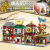 New Product Compatible with Lego National Fashion Ancient Style Street View Building Blocks Puzzle Assembled Building Blocks Decoration Model Children's Toy Gift