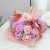 Carnation Soap Flower Artificial Eternal Rose Bouquet Teacher's Day Valentine's Day Gift for Teachers