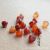 Red Agate Lotus Seedpod Hetian Jade Lotus Seedpod Agate Lotus Seedpod Jade Button Cheongsam Button Lotus Seedpod Lotus Seedpod Button D