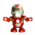 Tiktok's Same Steel Toy Man Who Can Dance and Sing Electric Robot Music Light Children's Gift Cross-Border