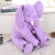 Elephant Plush Toy Doll Soothing Elephant Children Sleep Companion Pillow Cross-Border Wholesale Logo Doll One Piece Dropshipping