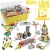 Compatible with Lego Rice Cake 179P Large Particle Pipeline Building Blocks Toy Cake Mom Creative Assembling Mechanical Technology Delivery Course