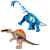 Cross-Border Luo Jiqi Large Wrist Dragon Spine Back Dragon Assembled Dinosaur Animal Building Blocks Toy Model Compatible with Lego Bags