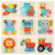 Children's Wooden Toy New Animal Buckle Puzzle Puzzle Baby 1-3 Years Old Early Childhood Education Fun Toys
