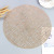 European and American Cistmas Pcemat Affordable Luxury Style Gilding PVC Insution round Dining Table Cushion Yiwu Cross-Border in Sto Generation