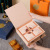 Moon Cake Gift Box 4-Piece Portable Flip Box High-End Mid-Autumn Festival Snow Skin Mooncake Packaging Box in Stock