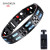 New Double Row Magnet Bracelet European and American Fashion Men's Carbon Fiber Stickers Bracelet Cross-Border Special