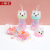 Korean Style Children's Colorful Rubber Band Cartoon Canned Baby Hair Tie Hair Rope Thickened Disposable  Rubber Band