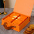 Moon Cake Gift Box 4-Piece Portable Flip Box High-End Mid-Autumn Festival Snow Skin Mooncake Packaging Box in Stock