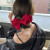 Korean Sweet Fabric Bow Barrettes Girl Spring Clip Ponytail Clip Super Fairy Layered All-Match Back Head Hairpin