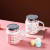 INS Ceramic Cup with Mirror Twist Cover Female Korean Cute Girl Heart TikTok Red Creative Student Water