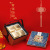 Festival Moon Cake Packaging Box Empty Gift Box Chinese Style Handheld Double Deck Cabas 8 Particles Moon Cake Gift Box