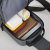 Trendy Chest Bag Waterproof Crossbody Bag Large  Smart Charging Men's Bag Multi-Functional Casual Wearproof Shoulder Bag