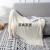 Nordic Retro Rhombus Wool Blanket Solid Color Knitted Blanket Bed Blanket Bed Set Sofa Cover Towel Bed Runner Cover Blanket