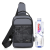 Chest Bag Men's Bag Korean Style Messenger Bag Water-Resistant and Wear-Resistant Shoulder Sports Casual Cloth Handbag