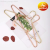 Iron Plating Golden Clothes Hanger Solid Clothes Hanger Children Adult Clothes Hanger Bed Sheet Drying Rack Thick Coat