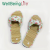 Slippers Summer Household Straw and Rattan Woven Outdoor Home Indoor Non-Slip Summer Slippers