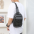 Chest Bag Men's Bag Korean Style Messenger Bag Water-Resistant and Wear-Resistant Shoulder Sports Casual Cloth Handbag