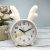 Little Alarm Clock Creative Clock Alarm Adorable Rabbit Bedside Cute Children Cartoon Mute Clock Student Minimalist SM