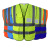 Reflective Vest Reflective Waistcoat Multi-Poet Construction Sanitation Garden Building Night Traffic Custom Logo Pattern