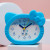 Wholesale Cat Cartoon Alarm Clock Student Creativity Plastic Alarm Clock with Alarm Cute Fashion Ornament Clock