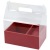Integrated Soap Holder Transparent Fruit Flower Box Mid-Autumn Festival Gift Box Portable Moon Cake Holder Flower Box