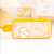 Large Capacity Pencil Case Transparent Pencil Bag Stationery Case Transparent PVC Pen Bag Cartoon Pencil Case Student 