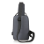 Chest Bag Men's Bag   Bag Water-Resistant and Wear-Resistant Shoulder Bag Sports Casual Nylon Composite Cloth Handbag