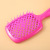 Hollow Mesh Comb Wet and Dry Square Fluffy Shape Color Massage Tangle Teezer Plastic Household Shampoo Comb